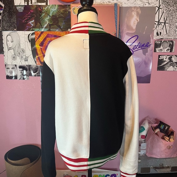 Ranboo Black and White Varsity Jacket - Picture 2 of 5